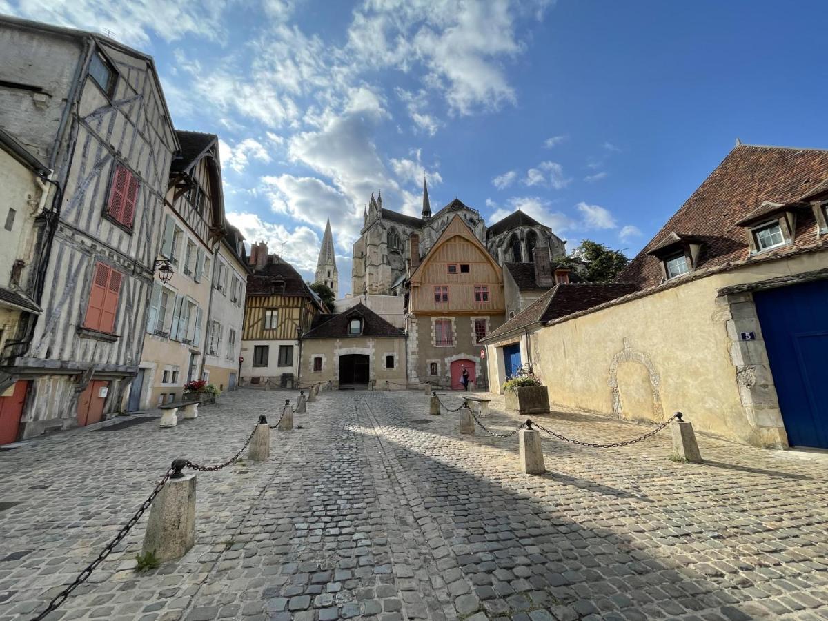 Appartement Le Cadet Roussel Auxerre Les Quais ภายนอก รูปภาพ